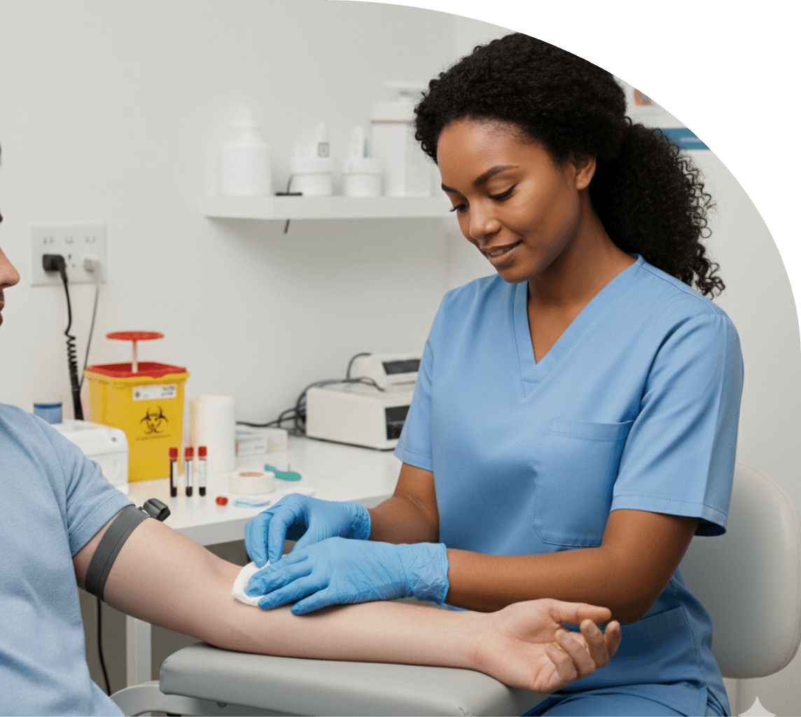 About phlebotomists